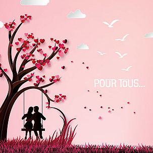 Affiche du festival de l'amour, du 4 au 12 février 2023 à Melun