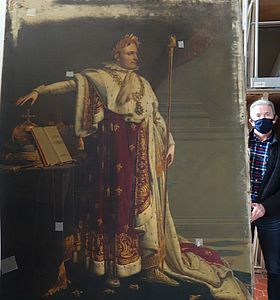 Portrait de Napoléon au Musée d'art et d'histoire de Melun
