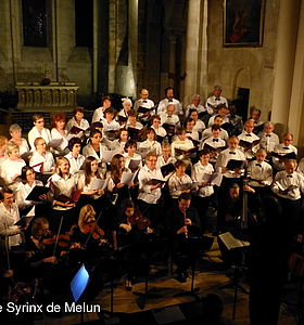 Photo d'un concert de la Chorale Syrinx