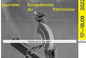 Affiche des Journées Européennes du Patrimoine 2022