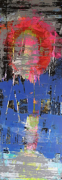 Soleil rouge par Pascal Bost - Agrandir l